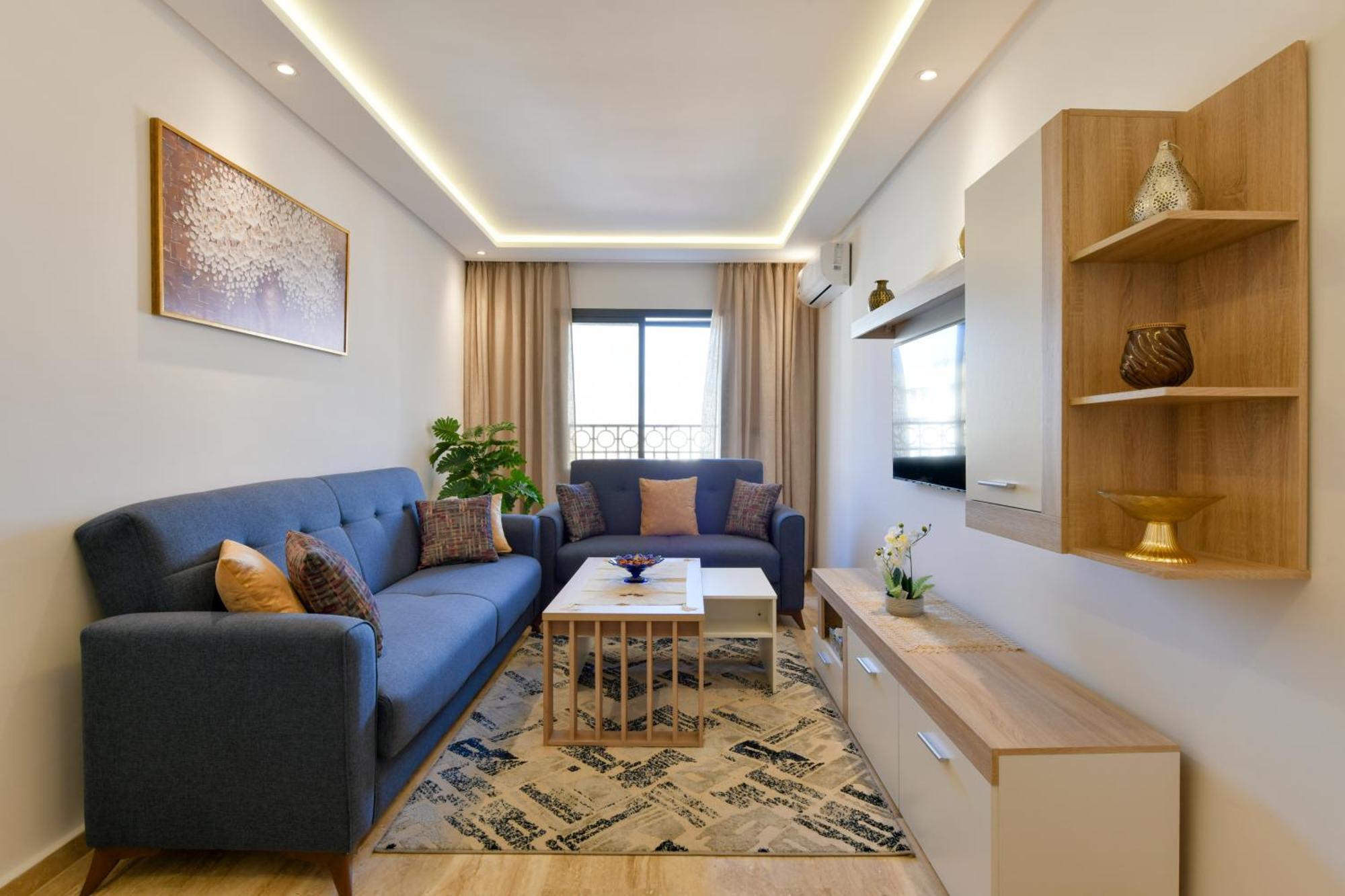 Appartement Charmant & Cozy - Centre Ville De Rabat Buitenkant foto