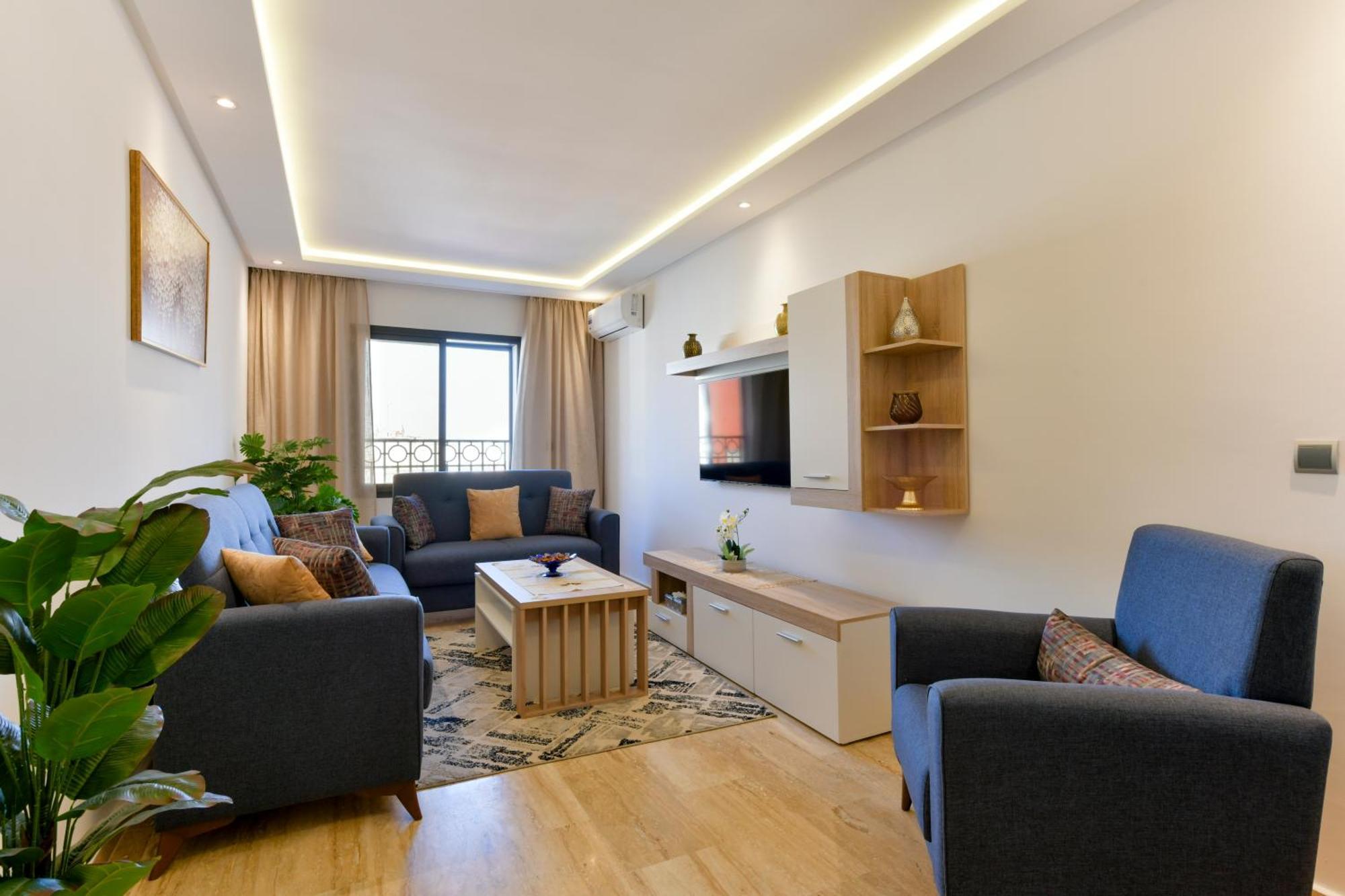Appartement Charmant & Cozy - Centre Ville De Rabat Buitenkant foto