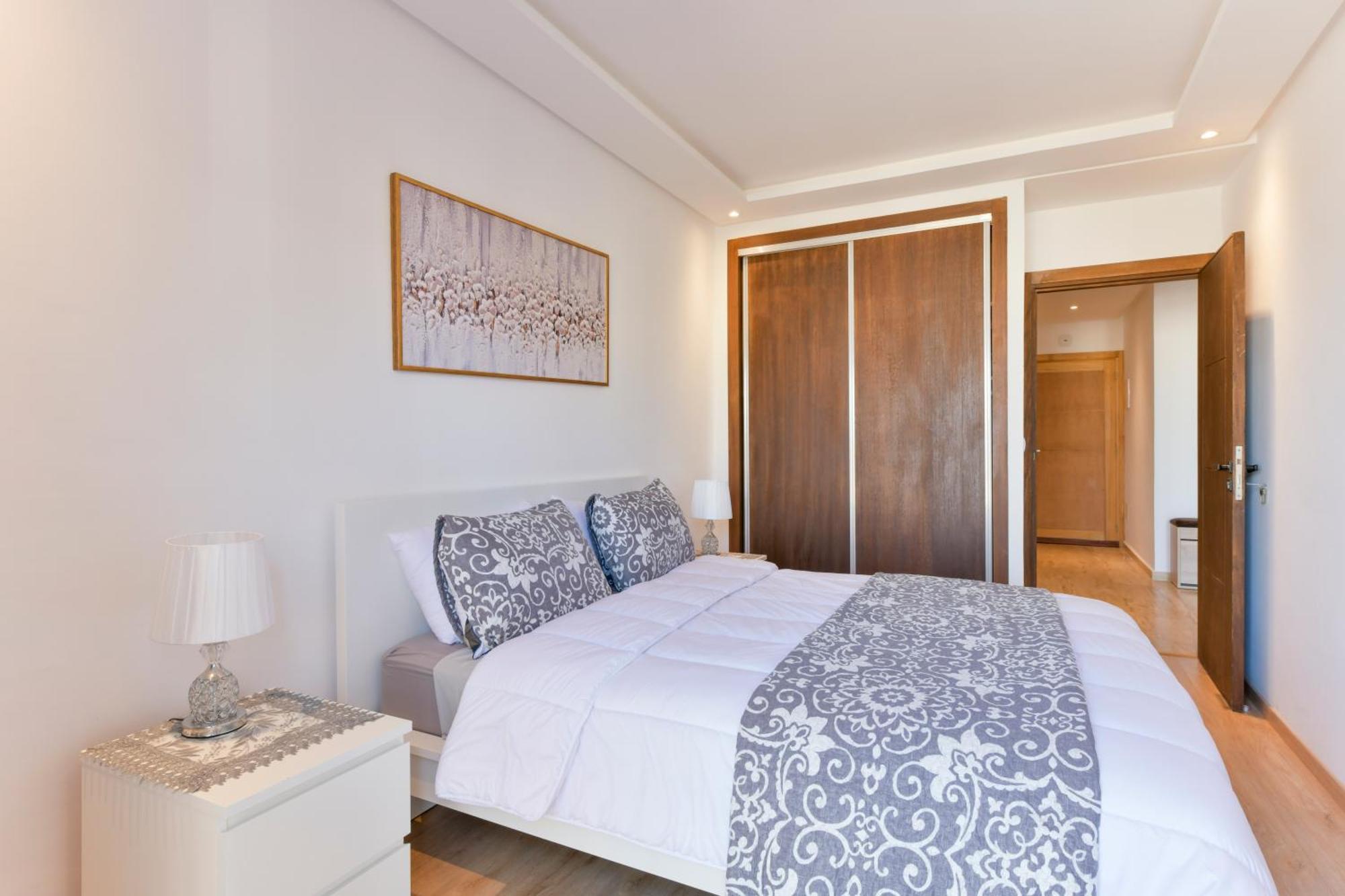 Appartement Charmant & Cozy - Centre Ville De Rabat Buitenkant foto
