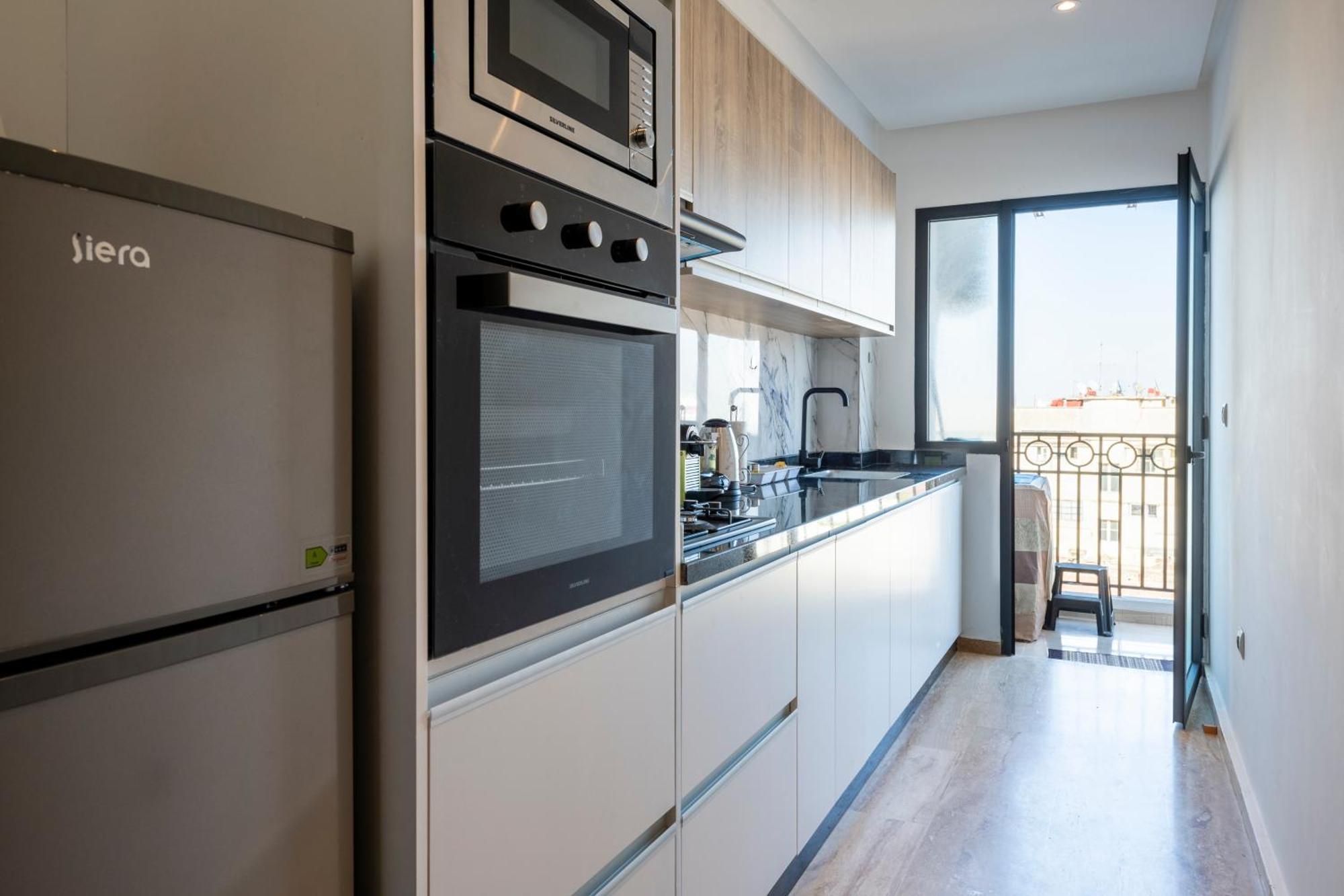 Appartement Charmant & Cozy - Centre Ville De Rabat Buitenkant foto