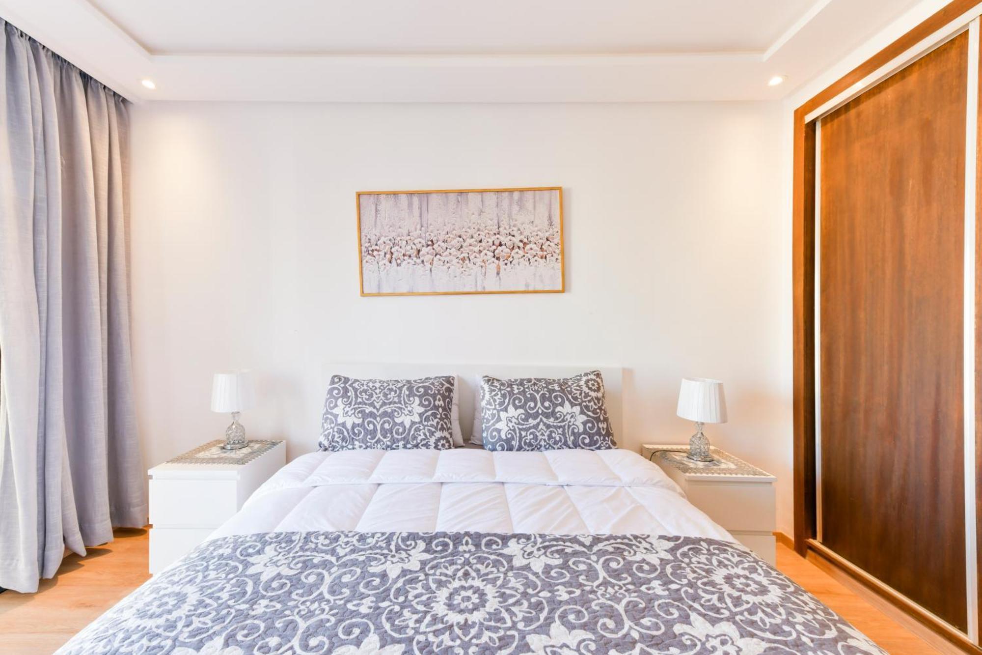 Appartement Charmant & Cozy - Centre Ville De Rabat Buitenkant foto