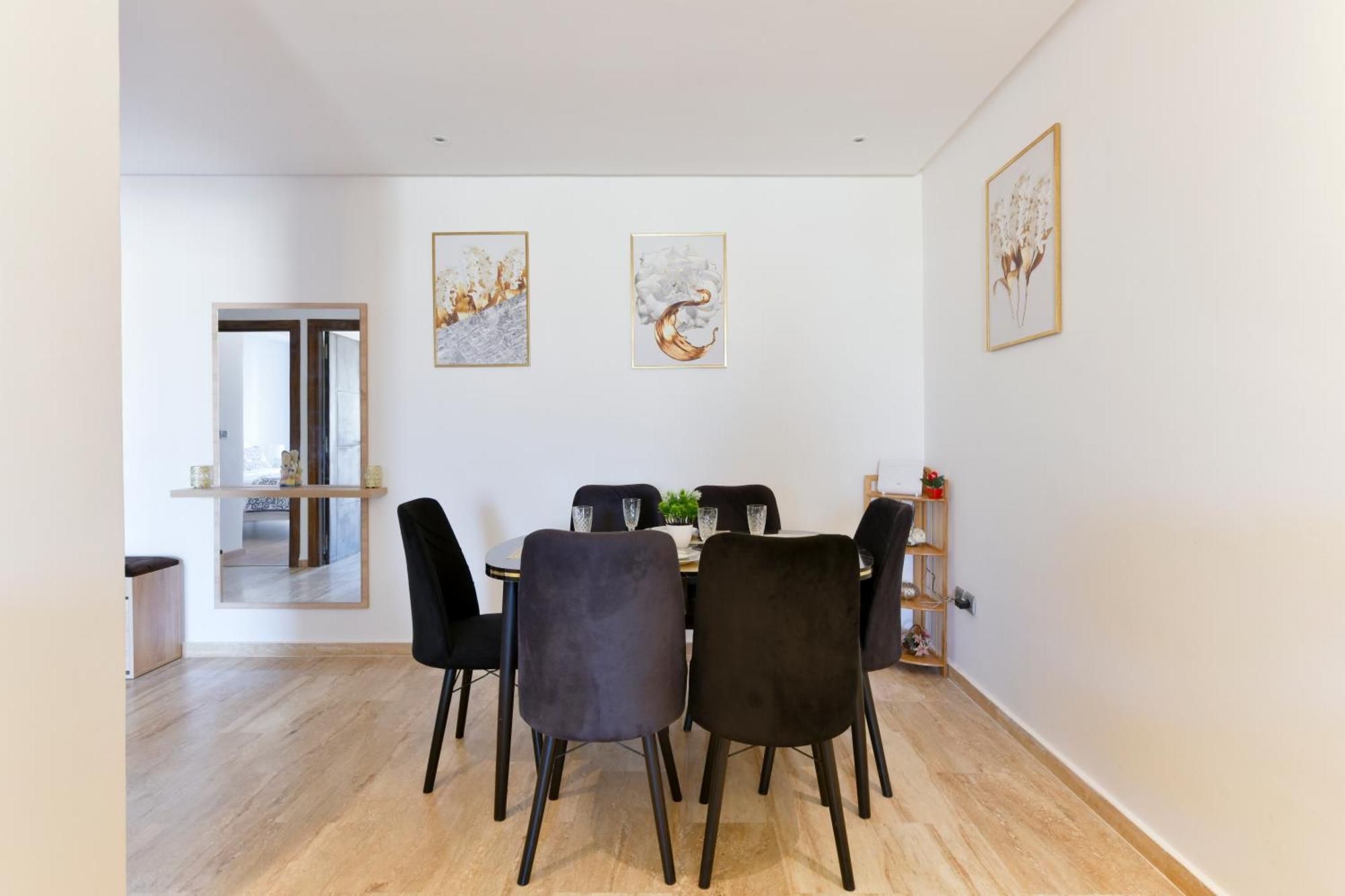 Appartement Charmant & Cozy - Centre Ville De Rabat Buitenkant foto